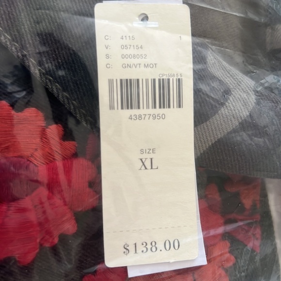 Pilcro and the letterpress extra large camo jacket- XL - Picture 4 of 6